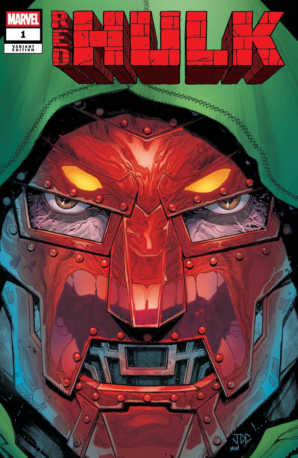 RED HULK #1 PX EXCLUSIVE JOSHUA CASSARA VARIANT 2025 Red Hulk MARVEL PRH