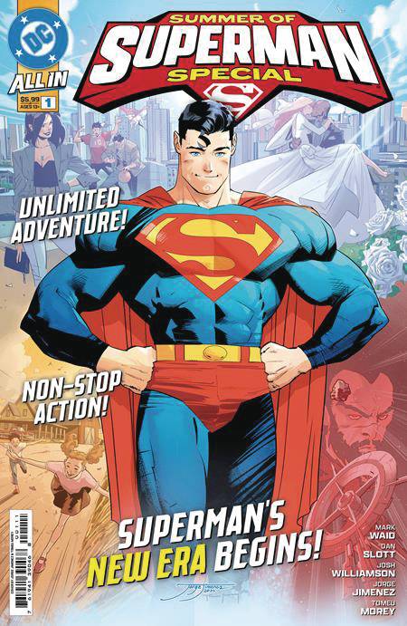 SUMMER OF SUPERMAN SPECIAL #1 (ONE SHOT) CVR A JORGE JIMENEZ 2025 DC COMICS