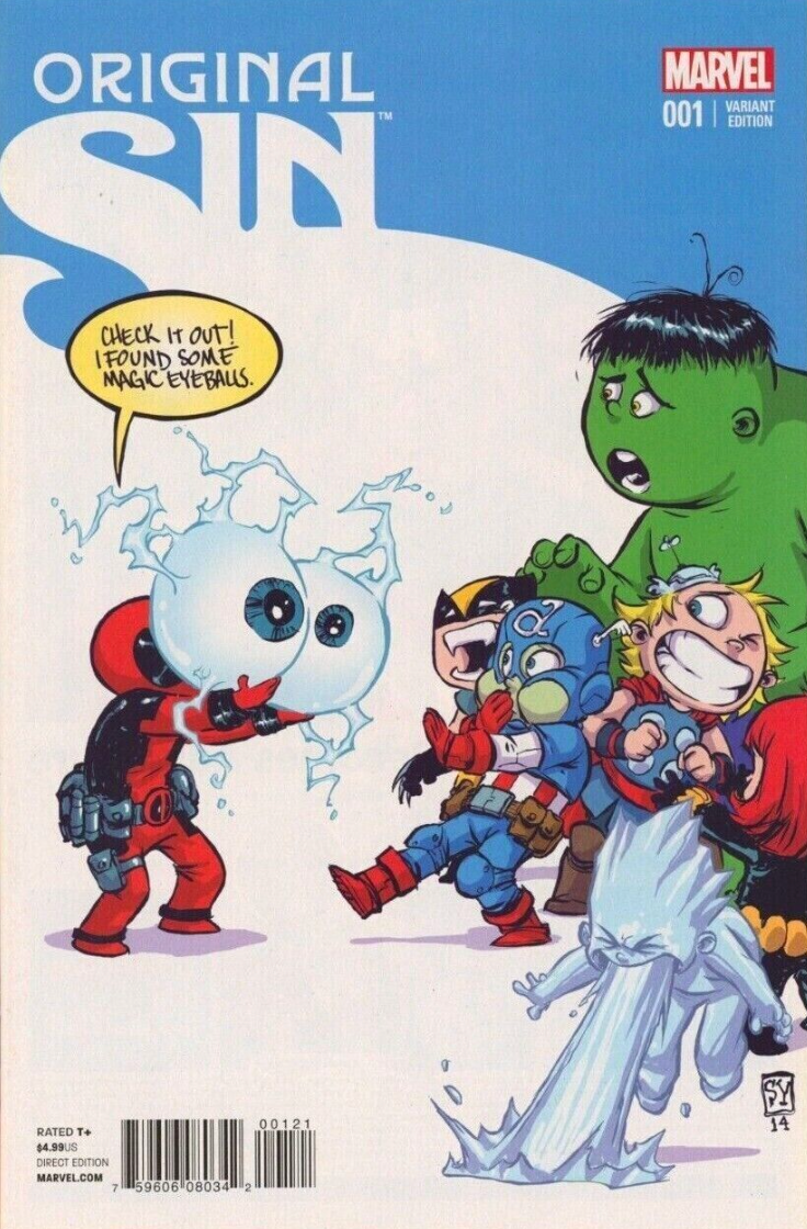 ORIGINAL SIN #1 SKOTTIE YOUNG VARIANT 2014 Avengers MARVEL COMICS