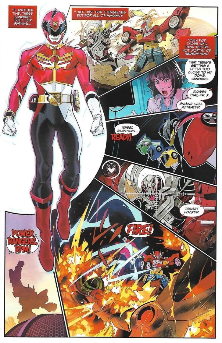 MIGHTY MORPHIN POWER RANGERS #44 MORA VARIANT 2019 MMPR BOOM! STUDIOS