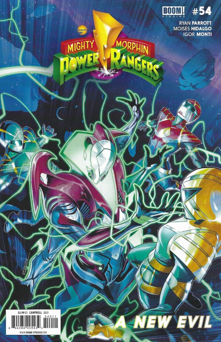 MIGHTY MORPHIN POWER RANGERS #54 CVR A MAIN 2020 MMPR BOOM! STUDIOS