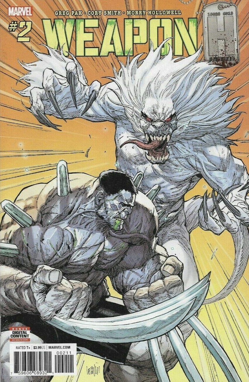 WEAPON H #2 2018 Hulk MARVEL COMICS