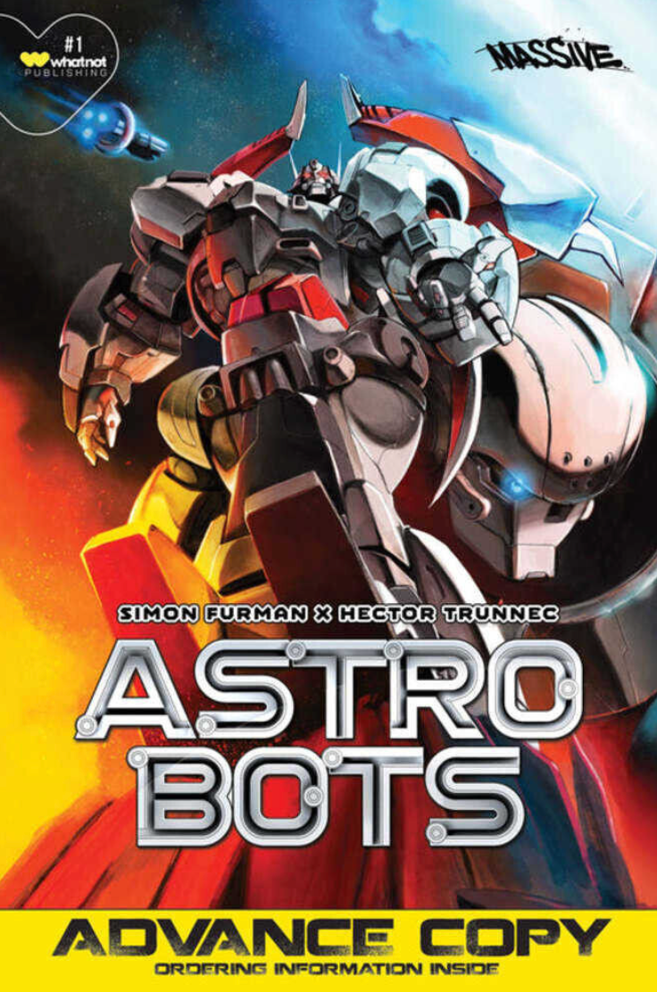 ASTRO BOTS #1 ADVANCE COPY 2023 WHATNOT PUBLISHING