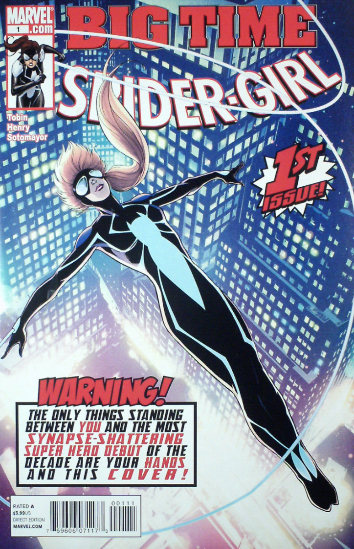 SPIDER-GIRL #1 ARANA 2010 Spider-Girl MARVEL COMICS