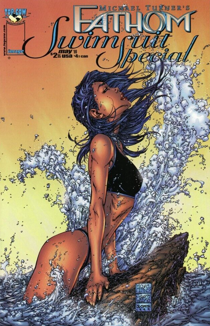 FATHOM SWIMSUIT SPECIAL #1 MICHAEL TURNER 1999 Fathom IMAGE COMICS