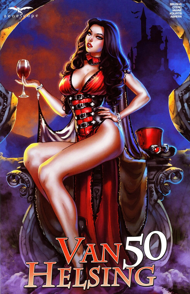 VAN HELSING (LEGACY NUMBER) #50 CVR E CHATZOUDIS 2020 ZENESCOPE ENTERTAINMENT INC