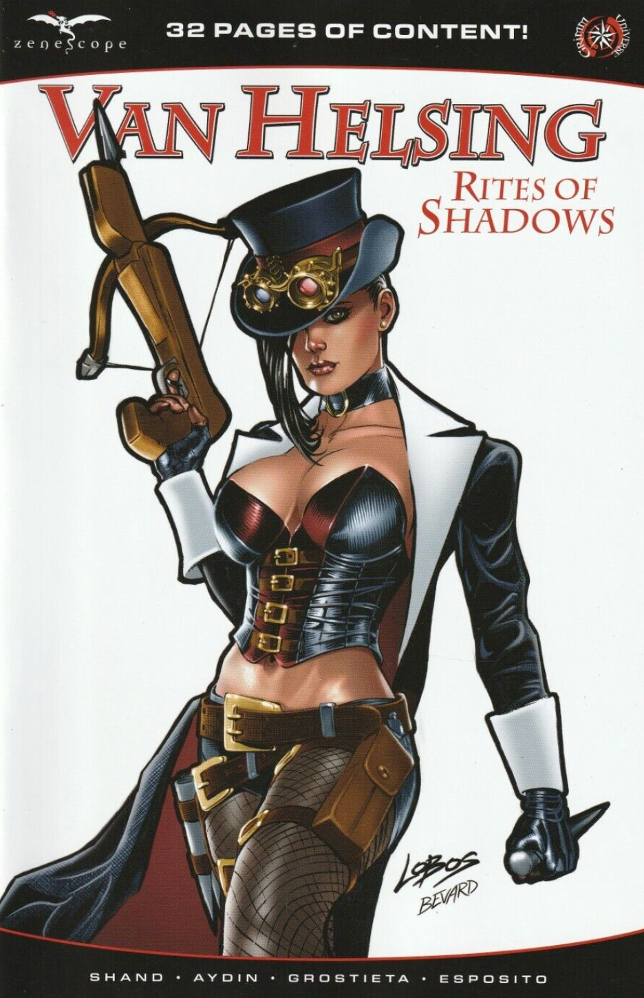 VAN HELSING RITES OF SHADOWS ONESHOT CVR D LOBOS VARIANT 2022 ZENESCOPE ENTERTAINMENT INC