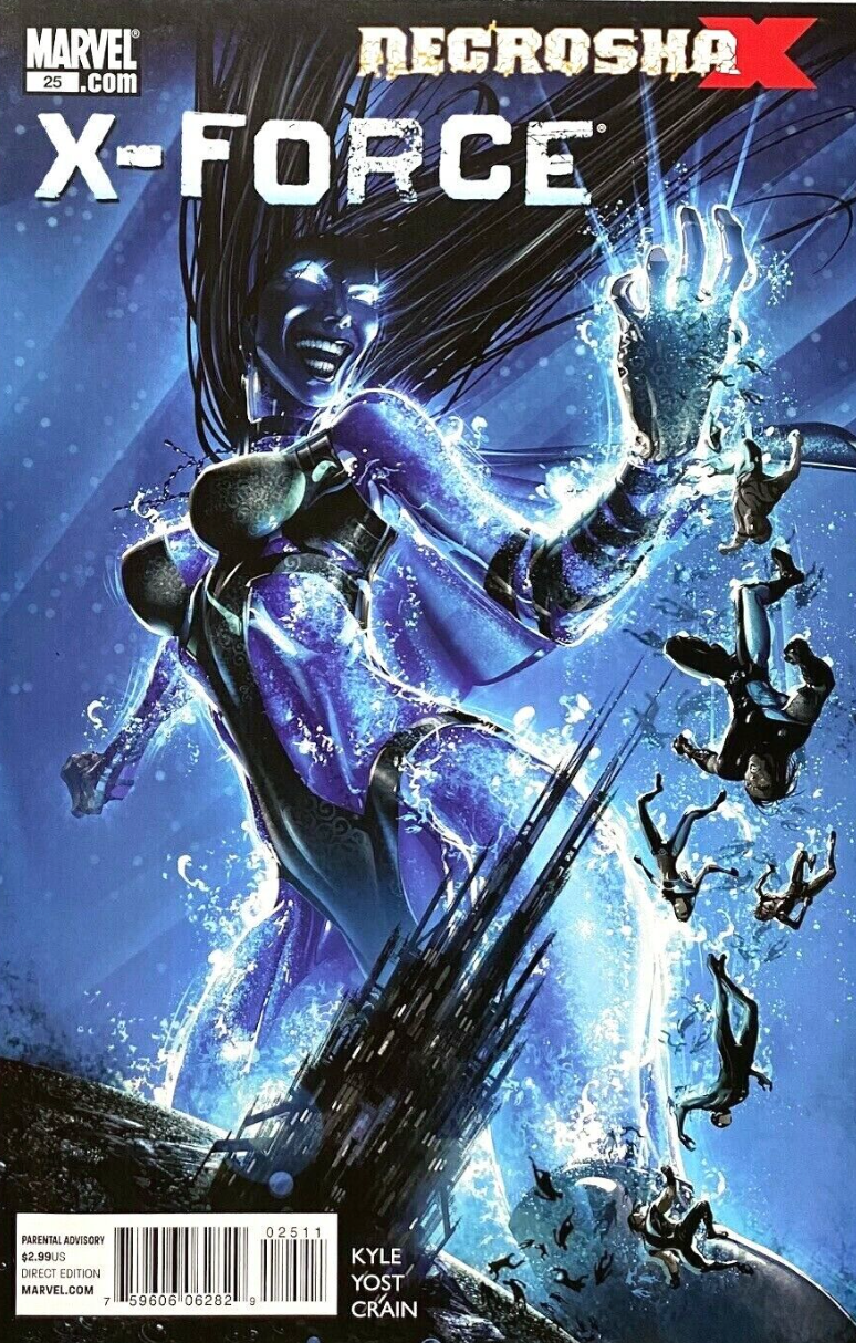 X-FORCE #25 CLAYTON CRAIN COVER 2010 X-Force MARVEL COMICS