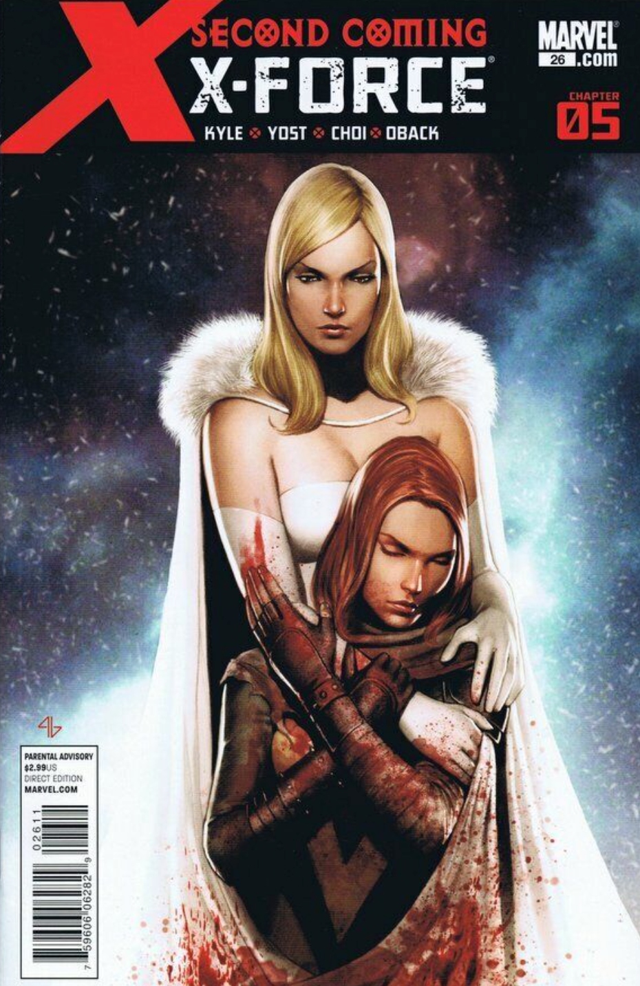 X-FORCE #26 ADI GRANOV COVER 2010 X-Force MARVEL COMICS