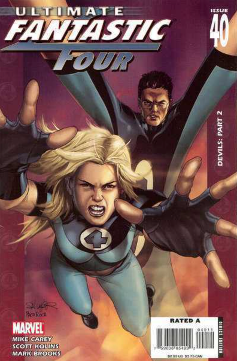 ULTIMATE FANTASTIC FOUR #40 2007 Ultimate Fantastic Four MARVEL COMICS