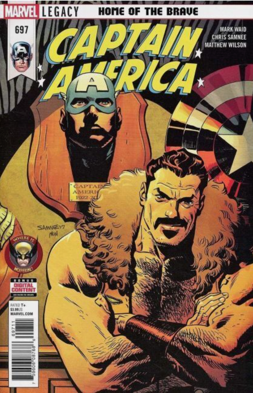 CAPTAIN AMERICA #697 2017 Captain America MARVEL COMICS