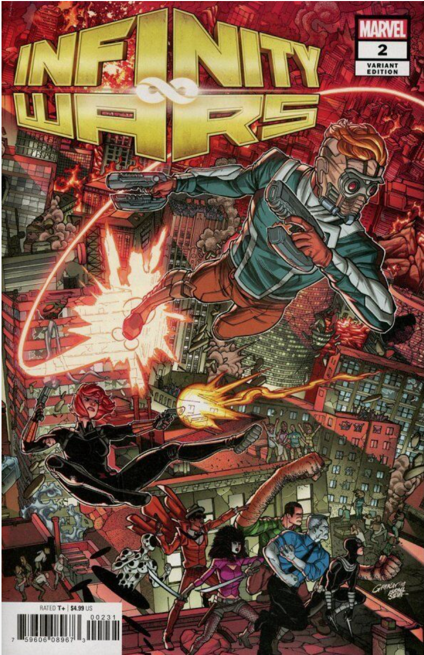 INFINITY WARS #2 (OF 6) GARRON CONNECTING VARIANT 2018 Infinity Wars MARVEL COMICS