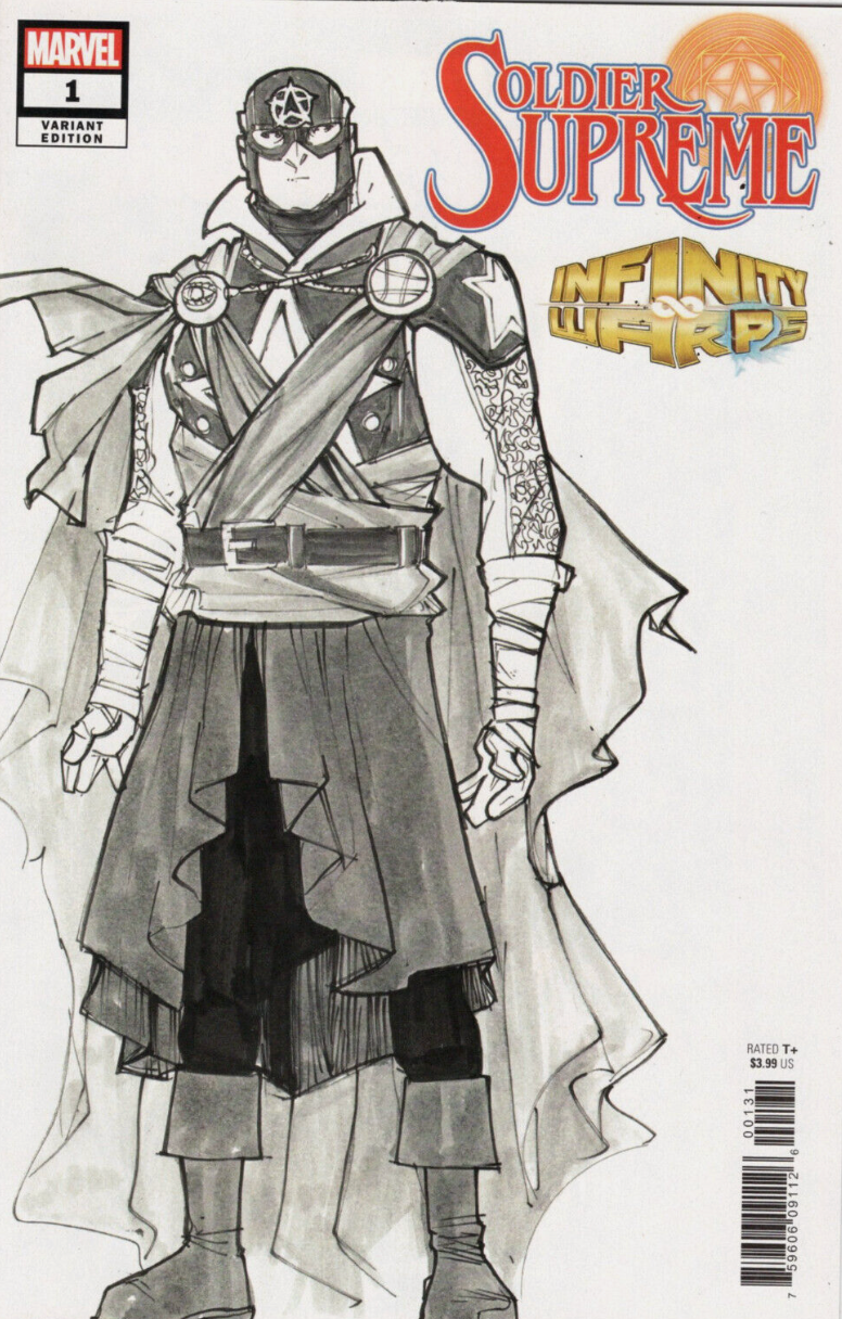 INFINITY WARS SOLDIER SUPREME #1 (OF 2) RAMOS DESIGN 1:10 VARIANT 2018 MARVEL COMICS