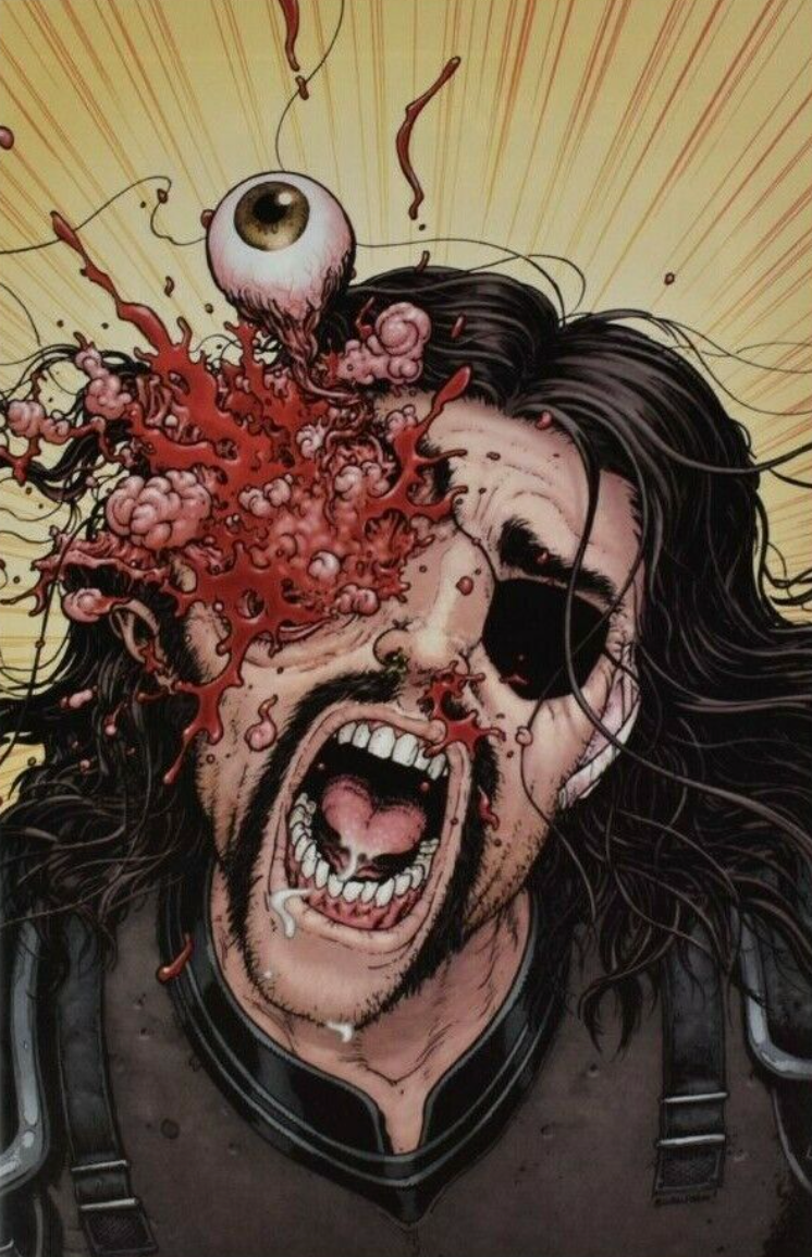 WALKING DEAD #48 BURNHAM 15TH ANNIVERSARY VIRGIN VARIANT 2018 Walking Dead IMAGE COMICS