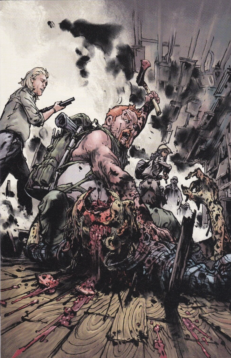 WALKING DEAD #53 KIM JUNG JI 15TH ANNIVERSARY VIRGIN VARIANT 2018 Walking Dead IMAGE COMICS