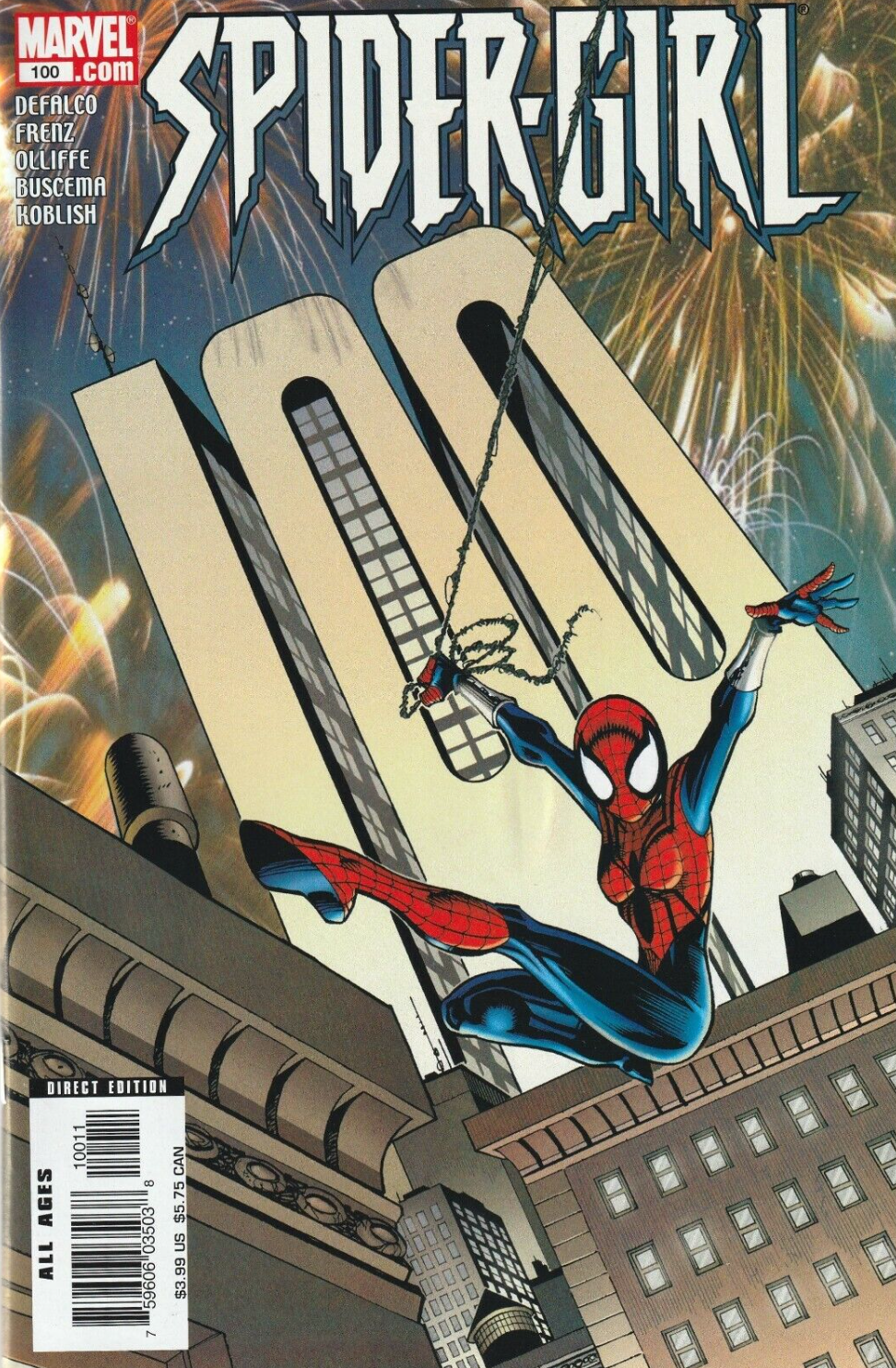 SPIDER-GIRL #100 2006 Spider-Girl MARVEL COMICS