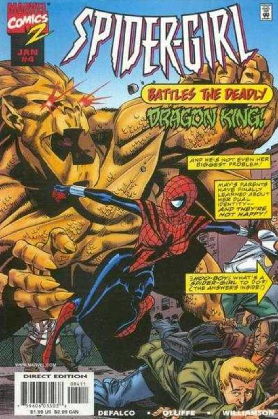 SPIDER-GIRL #4 1998 Spider-Girl MARVEL COMICS