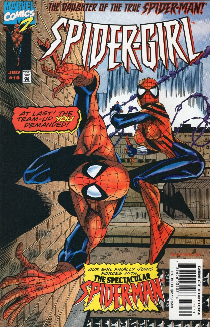 SPIDER-GIRL #10 1999 Spider-Girl MARVEL COMICS