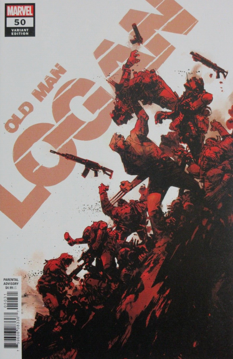 OLD MAN LOGAN #50 ZAFFINO 1:25 2018 Wolverine MARVEL COMICS