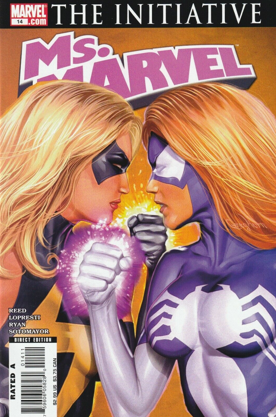 MS MARVEL #14 GREG HORN COVER 2007 Captain Marvel MARVEL COMICS