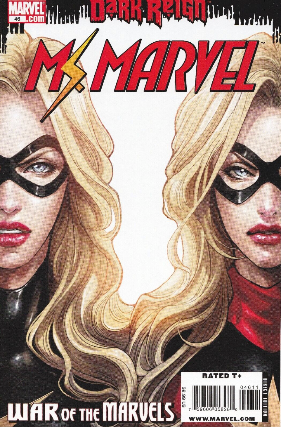 MS MARVEL #46 SANA TAKEDA COVER 2009 Captain Marvel MARVEL COMICS