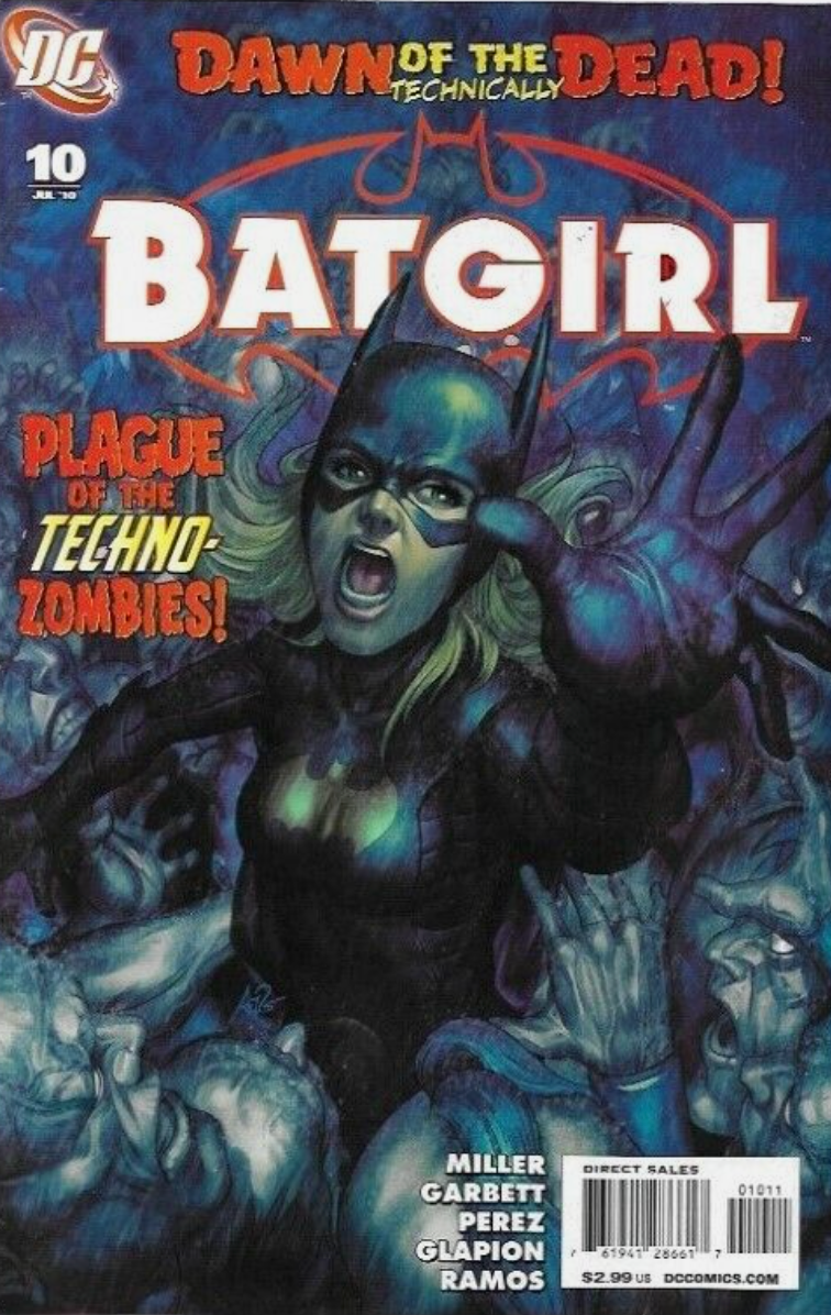 BATGIRL #10 ARTGERM 2010 Batgirl DC COMICS