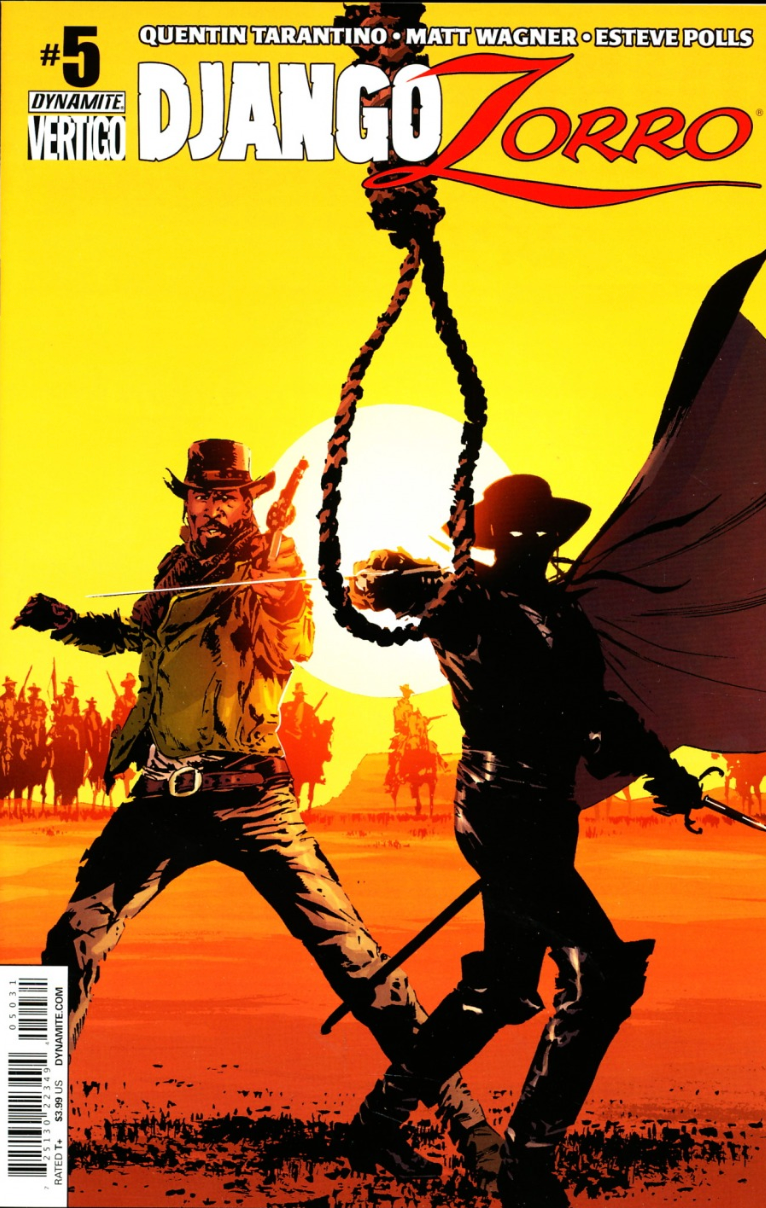 DJANGO ZORRO #5 COVER C SUBSCRIPTION VARIANT DYNAMITE