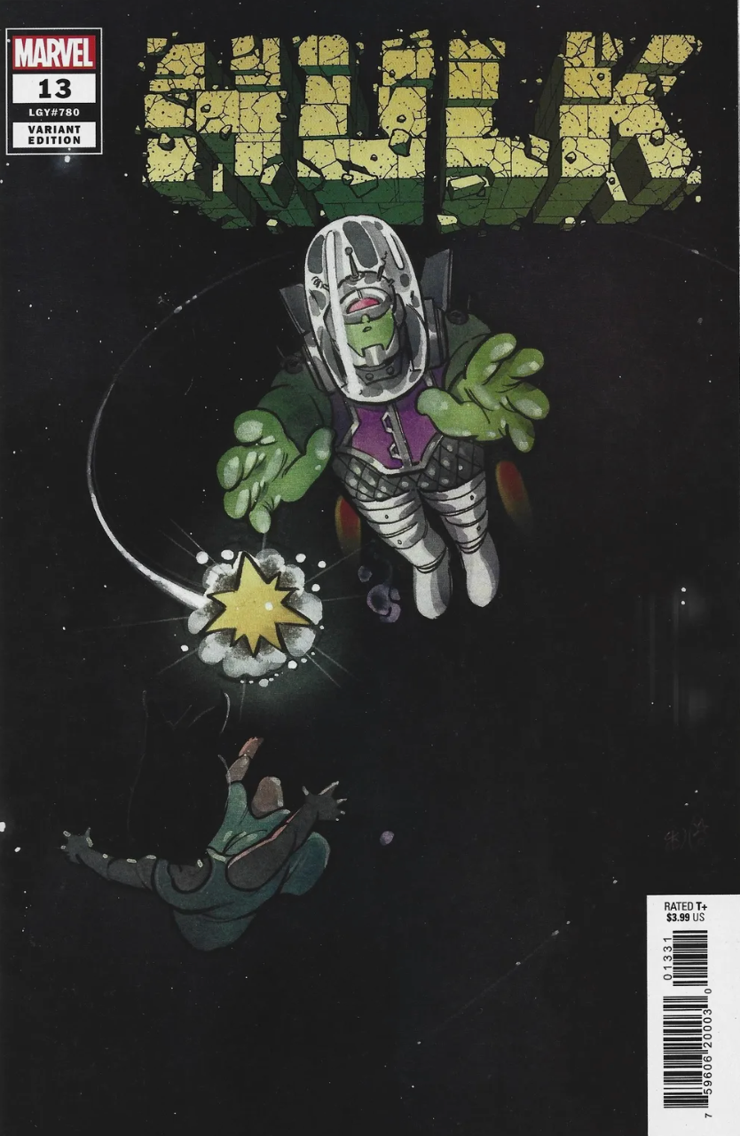 HULK #13 MOMOKO 1:25 VARIANT 2023 Hulk MARVEL PRH