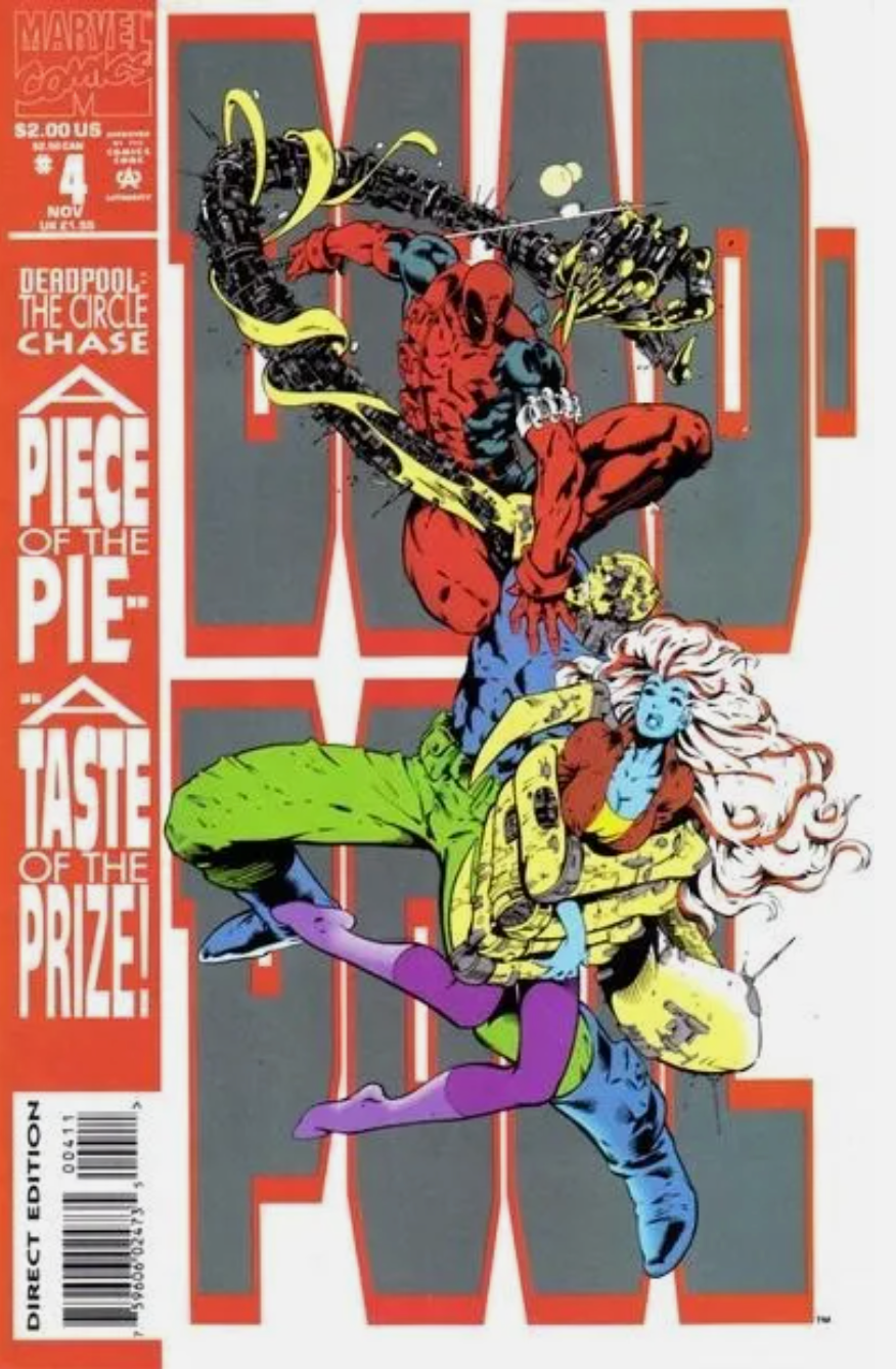 DEADPOOL CIRCLE CHASE #4 1993 Deadpool MARVEL COMICS