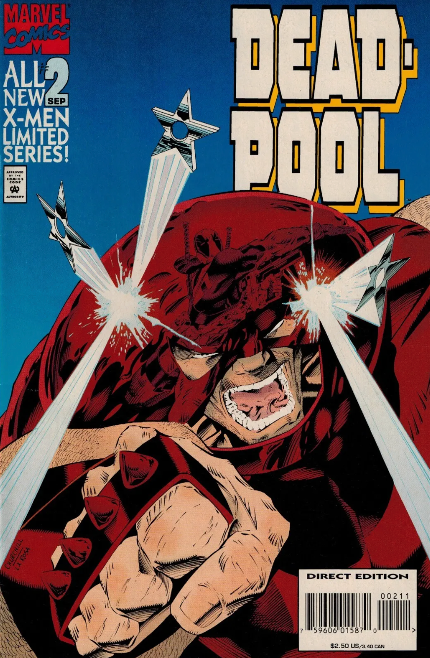 DEADPOOL #2 1994 Deadpool MARVEL COMICS