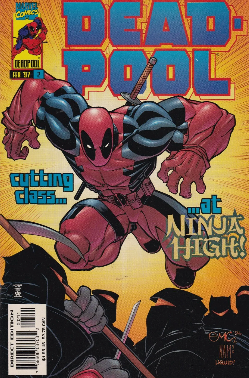 DEADPOOL #2 1997 Deadpool MARVEL COMICS