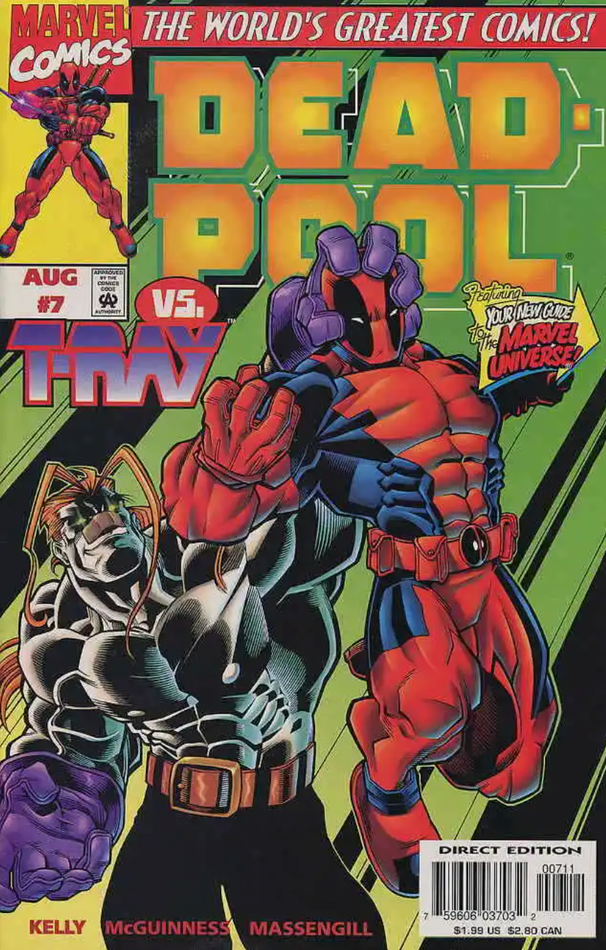 DEADPOOL #7 1997 Deadpool MARVEL COMICS