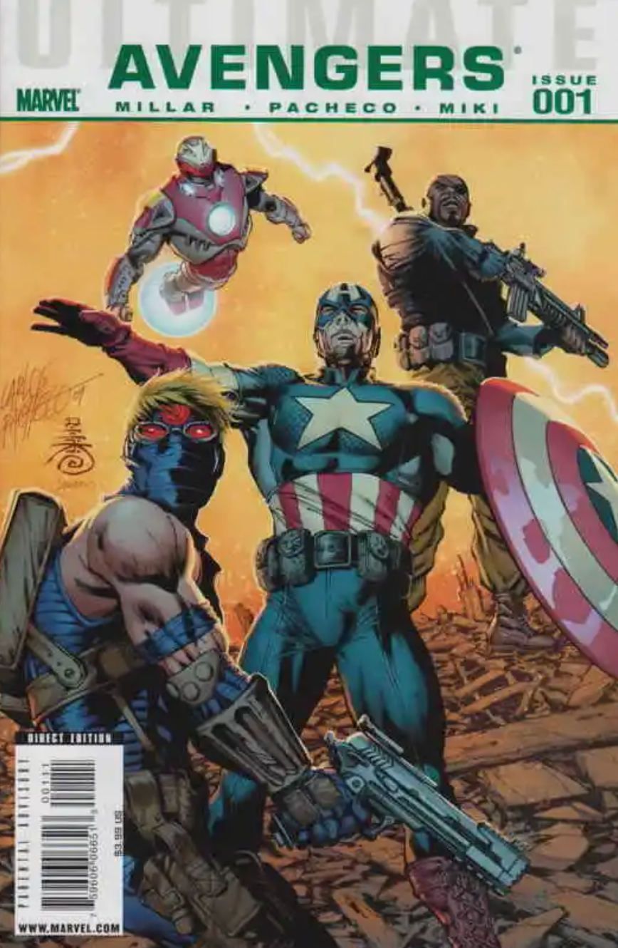 ULTIMATE COMICS AVENGERS #1 2009 Ultimate Avengers MARVEL COMICS