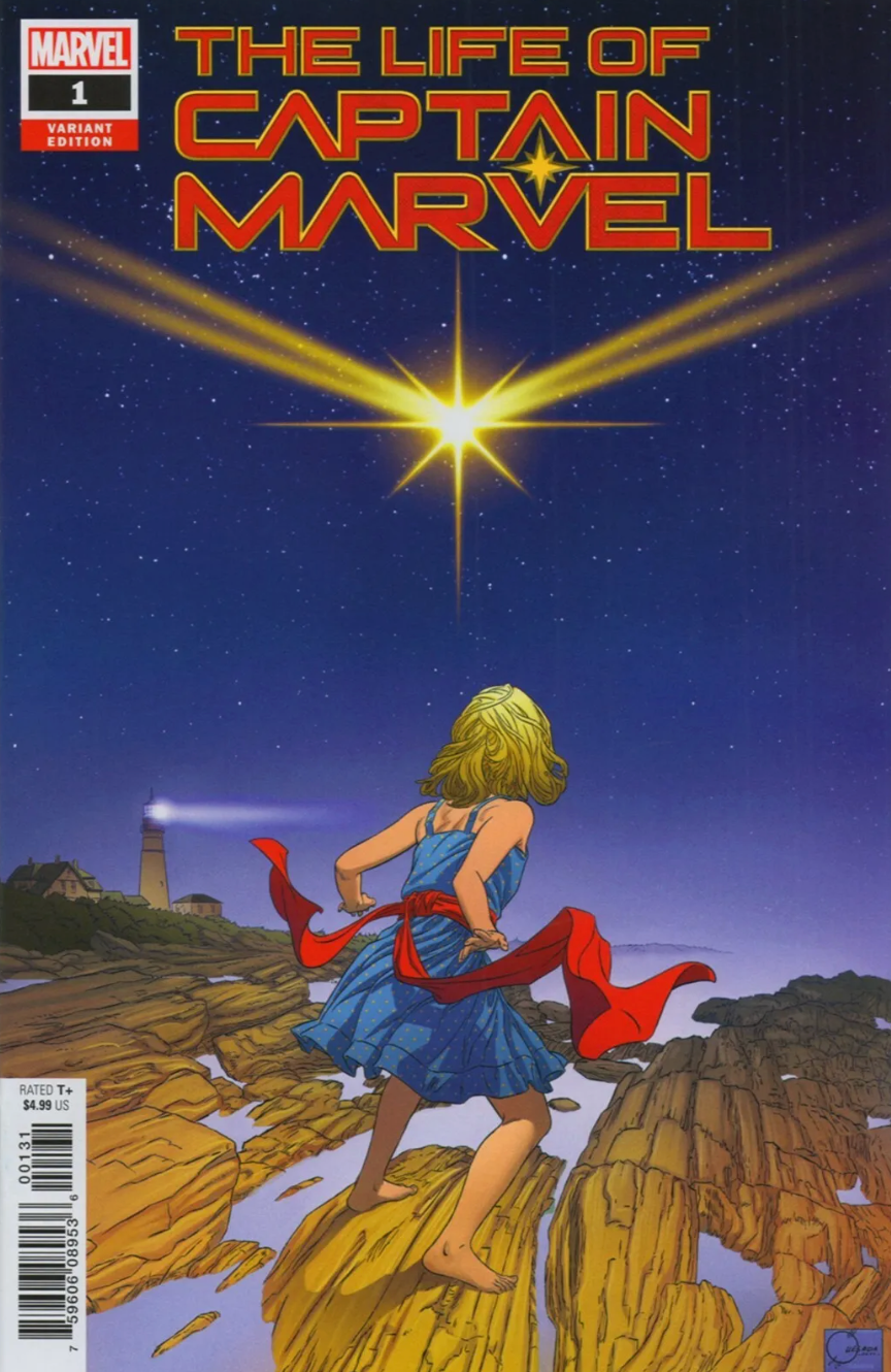 LIFE OF CAPTAIN MARVEL #1 (OF 5) QUESADA VARIANT 2018 Captain Marvel MARVEL COMICS
