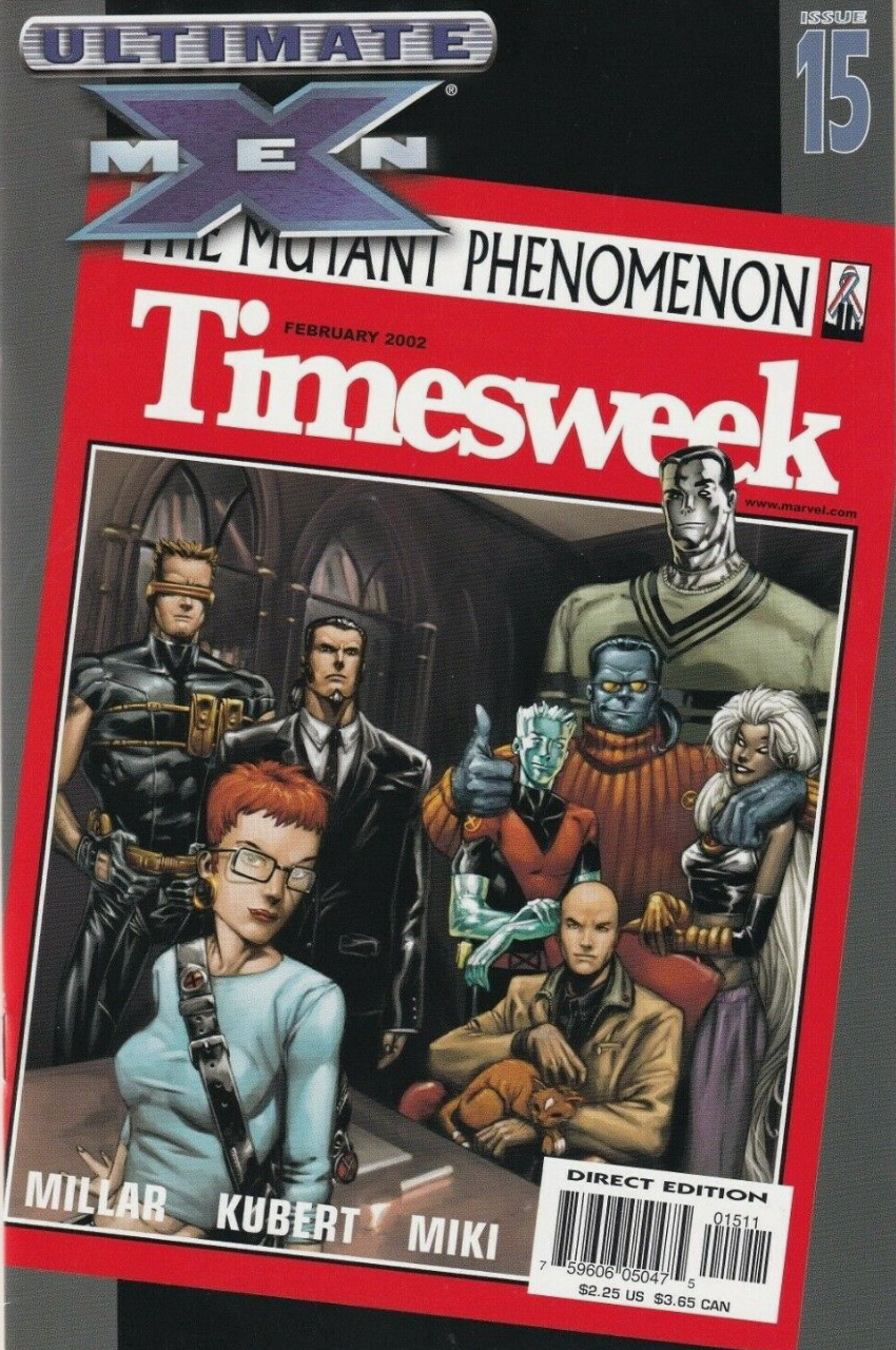 ULTIMATE X-MEN #15 2002 Ultimate X-Men MARVEL COMICS