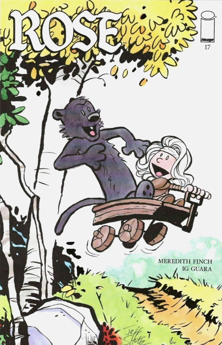 ROSE #17 CVR D SHULTZ CALVIN HOBBES HOMAGE VARIANT 2019 Rose IMAGE COMICS