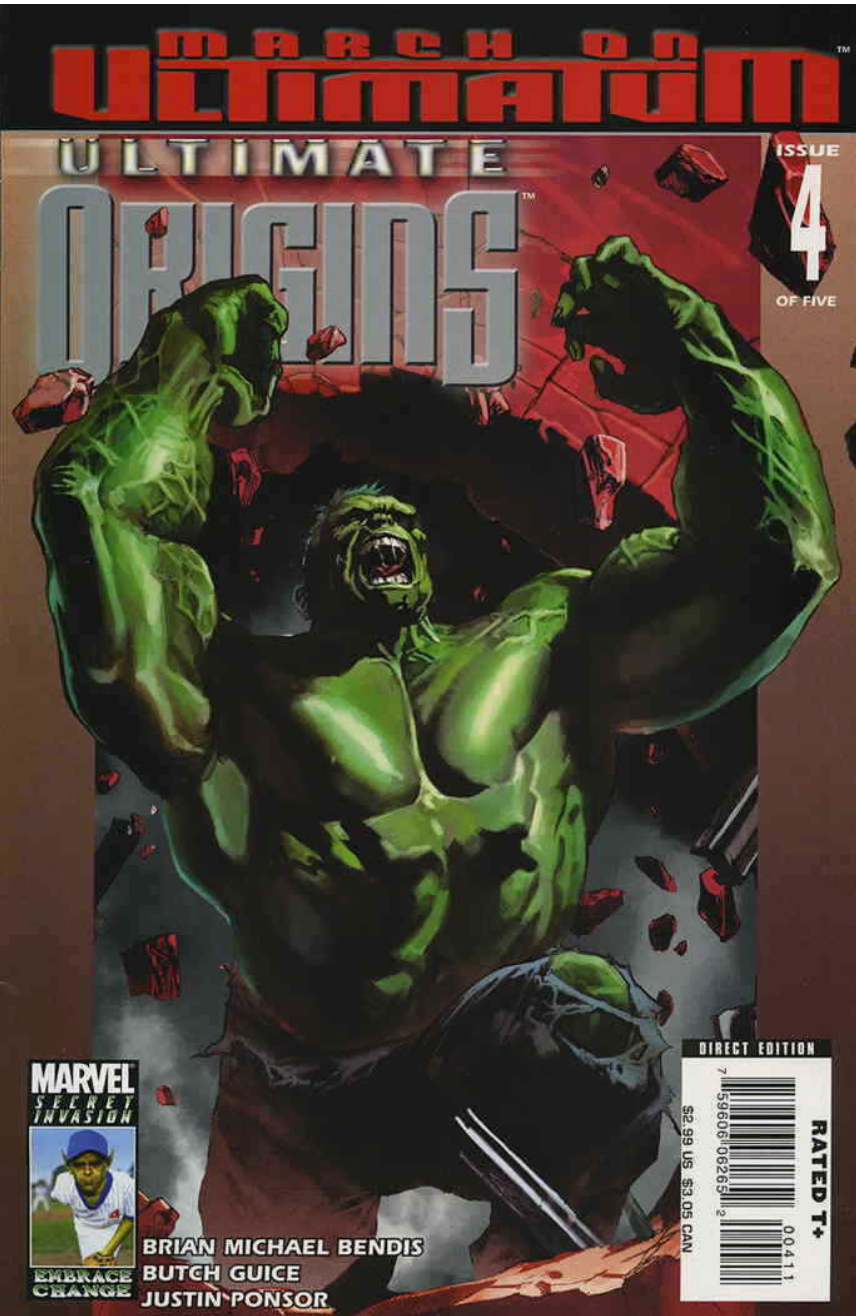 ULTIMATE ORIGINS #4 2008 Wolverine MARVEL COMICS