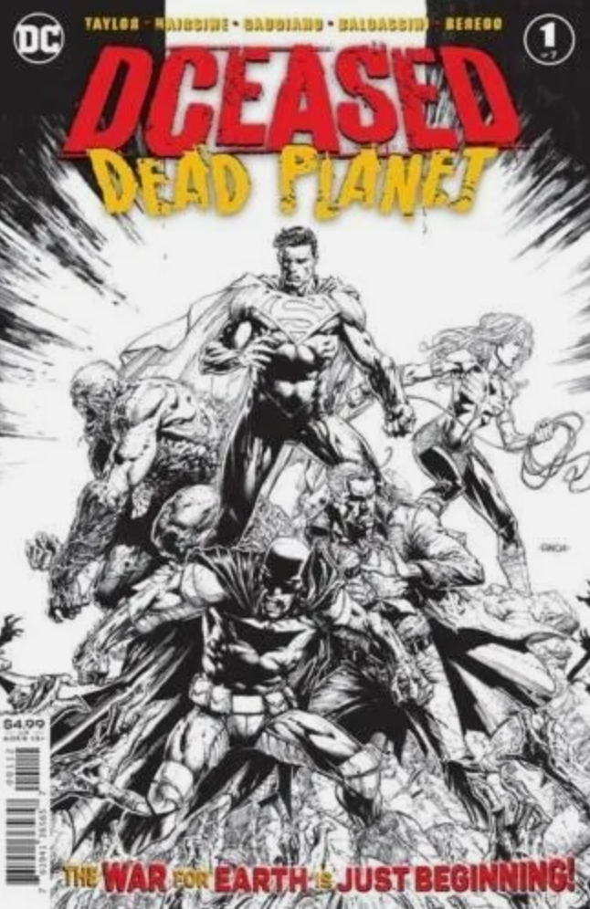 DCEASED DEAD PLANET #1 (OF 6) 2ND PRINT VARIANT 2020 DCeased DC COMICS
