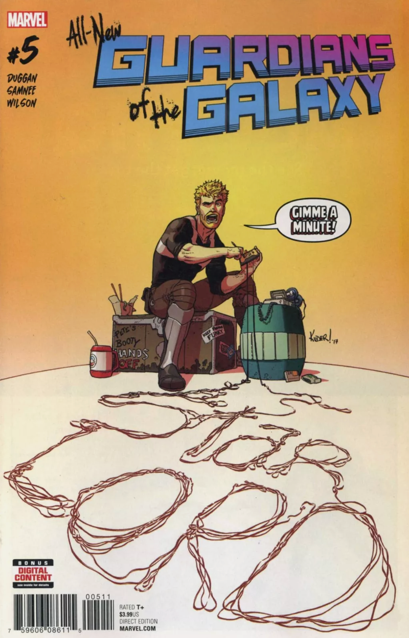 ALL NEW GUARDIANS OF GALAXY #5 2017 Guardians of the Galaxy MARVEL COMICS