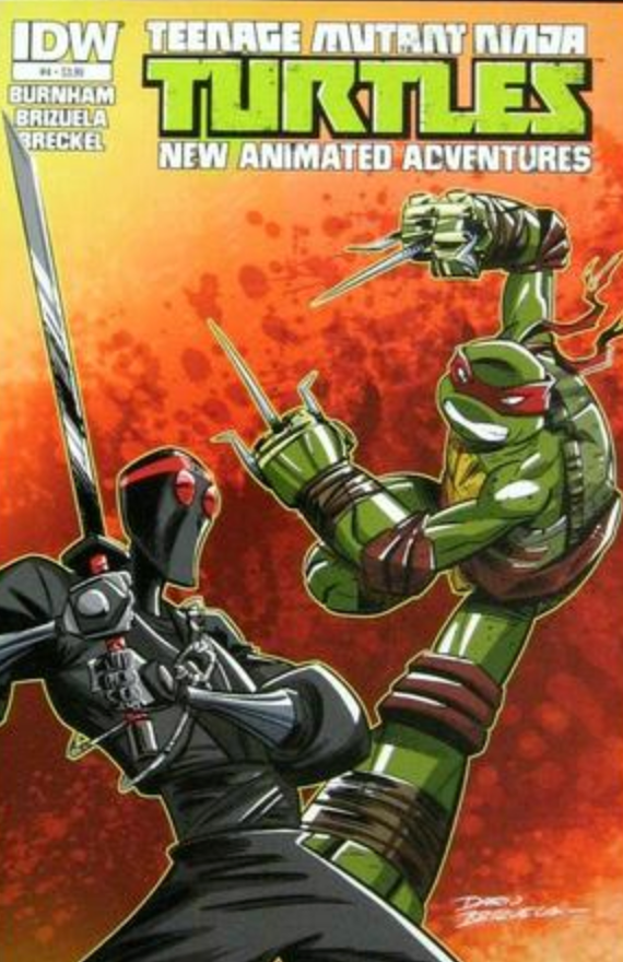 TMNT NEW ANIMATED ADVENTURES #4 2013 TMNT IDW