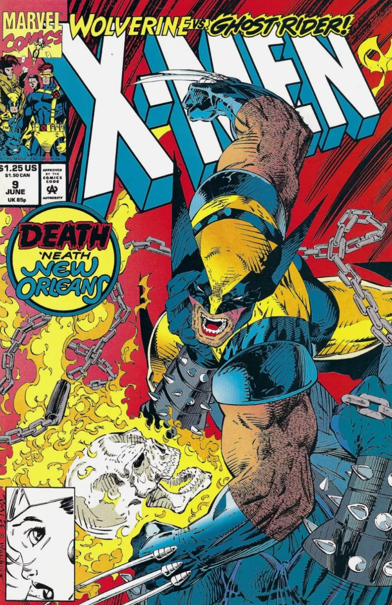 X-MEN #9 1992 X-Men MARVEL COMICS