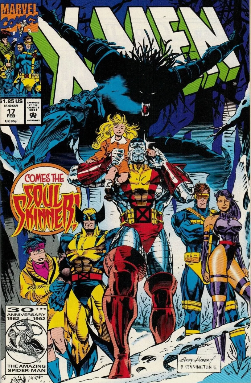 X-MEN #17 1992 (1ST APP KWANNON AS REVANCHE) X-Men MARVEL COMICS