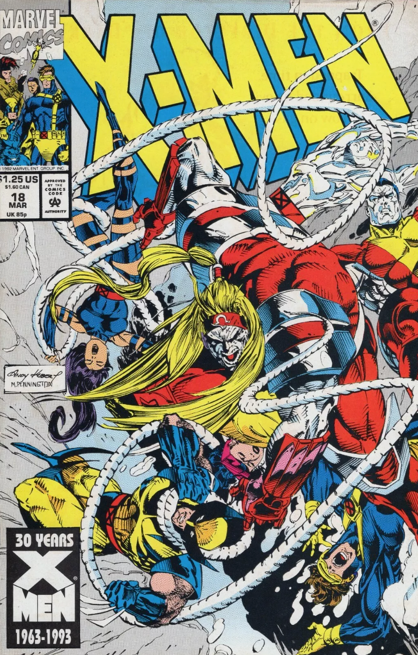 X-MEN #18 1992 X-Men MARVEL COMICS