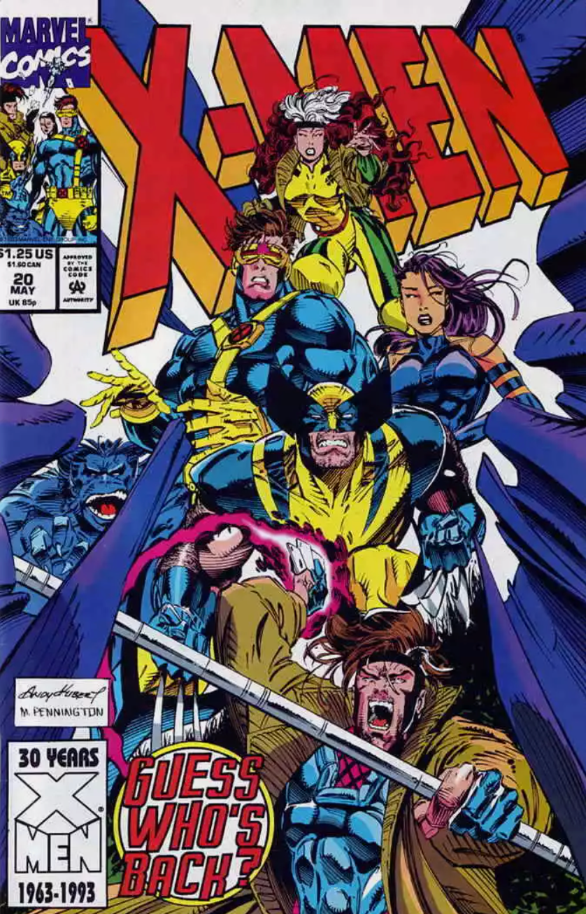 X-MEN #20 1993 X-Men MARVEL COMICS