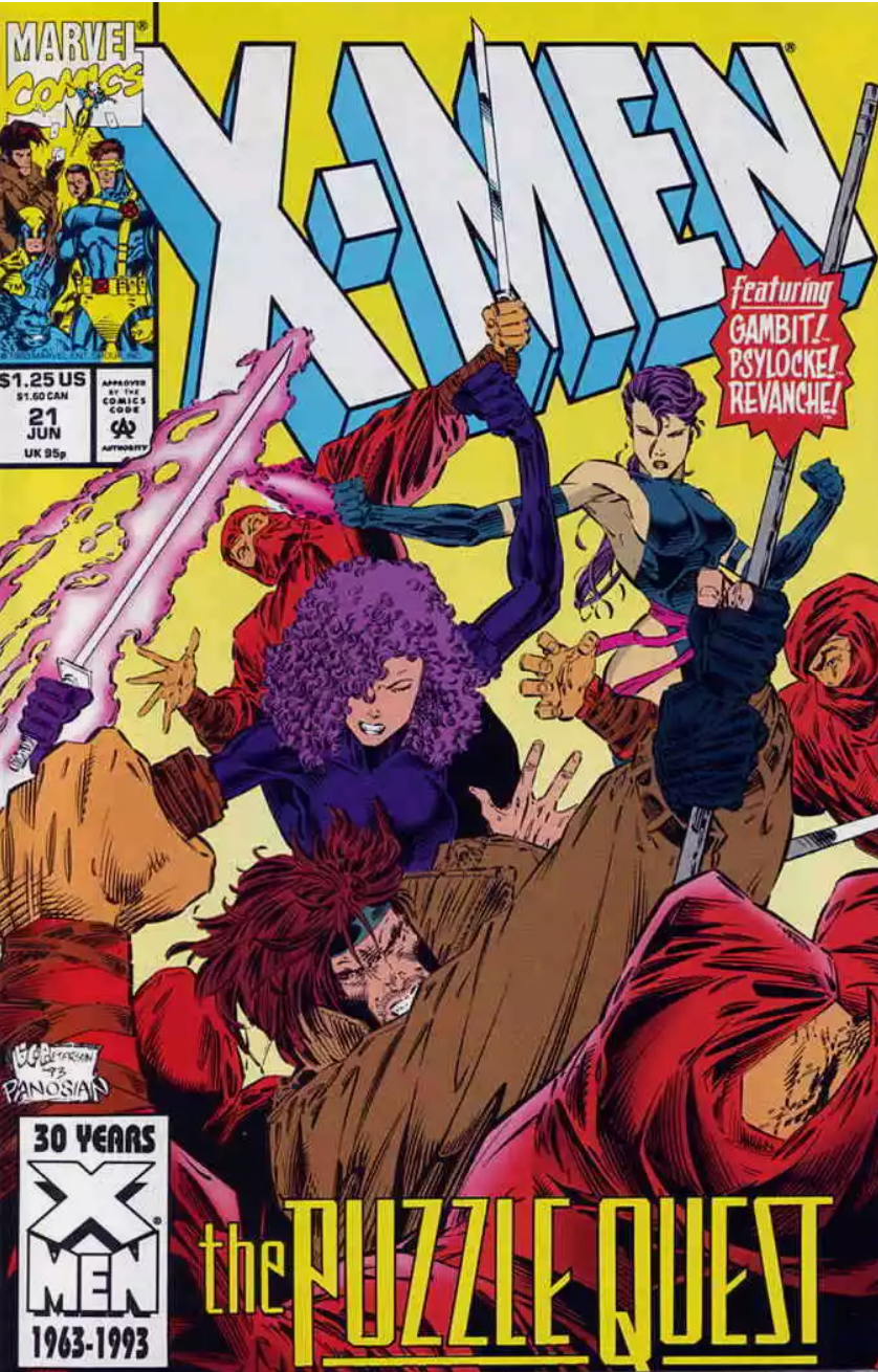 X-MEN #21 1993 X-Men MARVEL COMICS