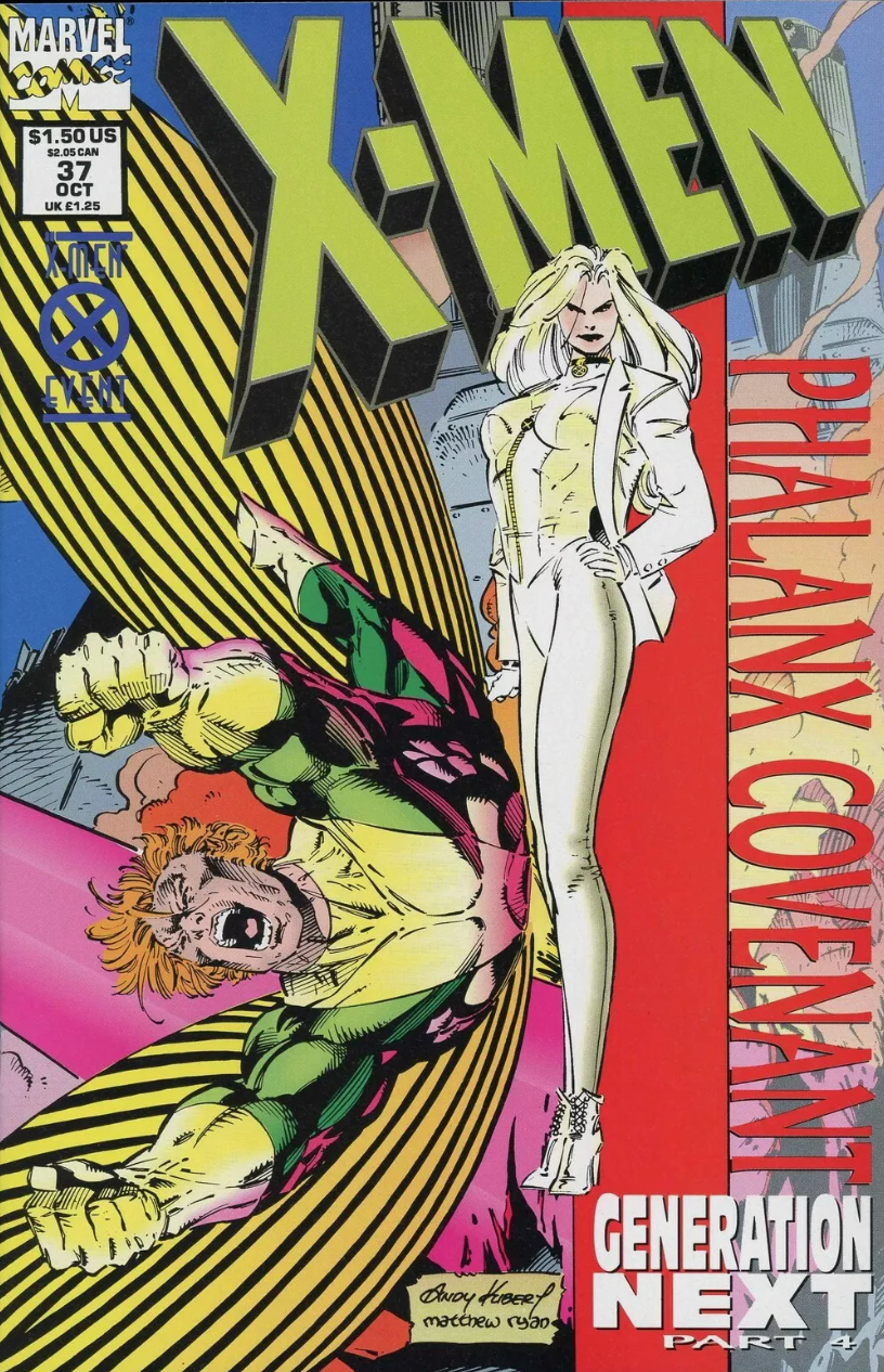 X-MEN #37 RED 1994 X-Men MARVEL COMICS