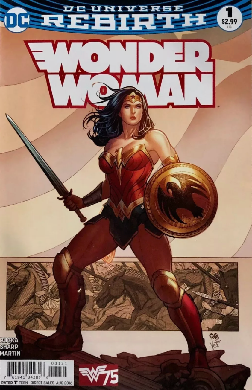 WONDER WOMAN #5 FRANK CHO VARIANT 2016 Wonder Woman DC COMICS
