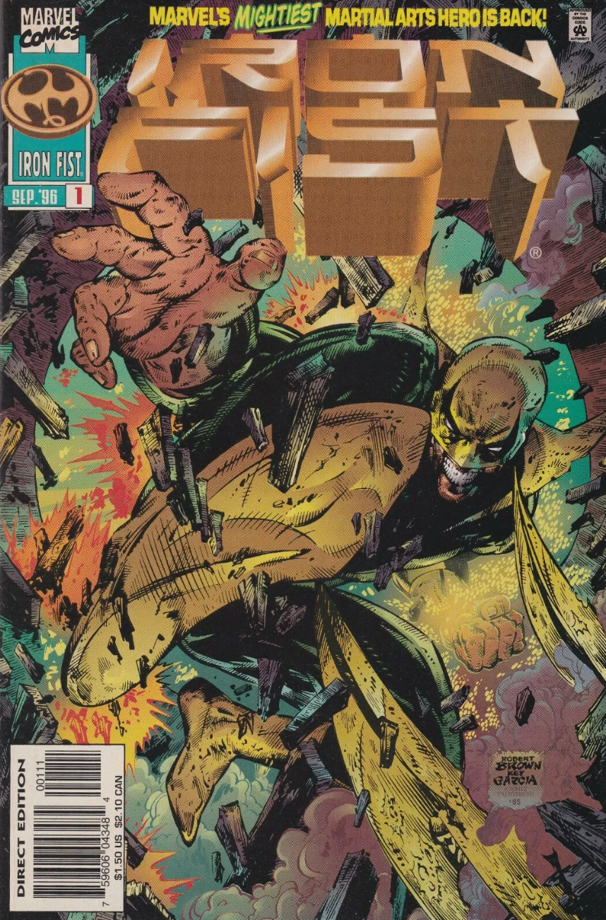 IRON FIST #1 1996 Iron Fist MARVEL COMICS