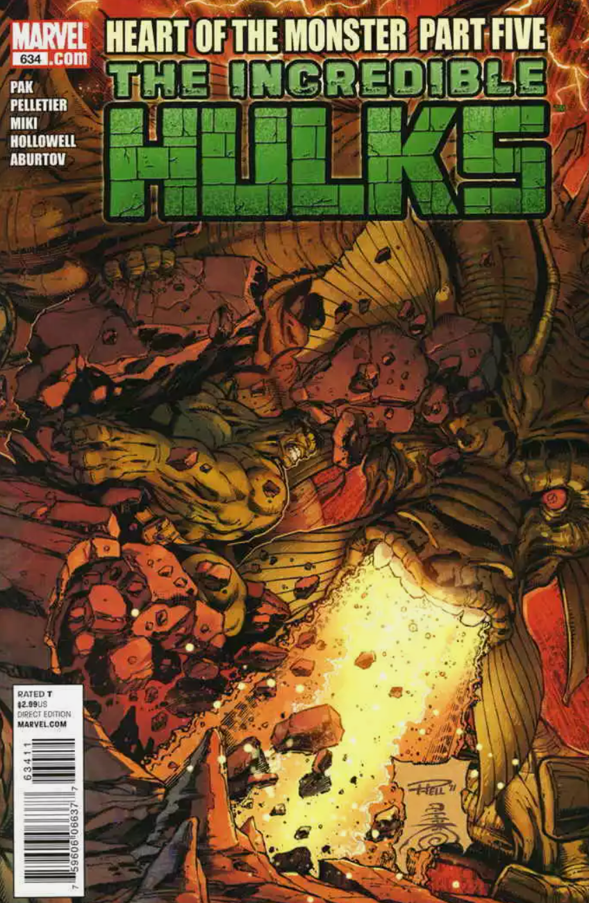 INCREDIBLE HULKS #634 2011 Hulk MARVEL COMICS