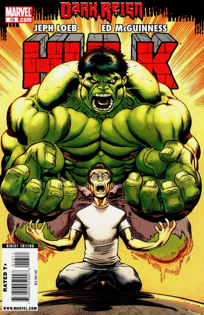 HULK #13 GREEN HULK 2009 Hulk MARVEL COMICS